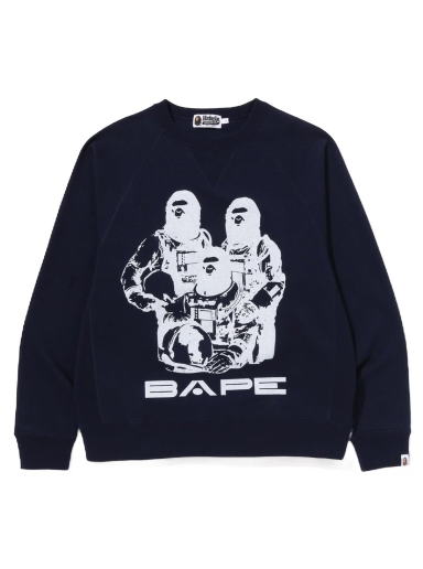 Relaxed Fit Space System Crewneck