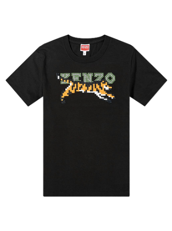 KENZO Pixel Tiger Classic T-Shirt FD52TS0124SG-99J