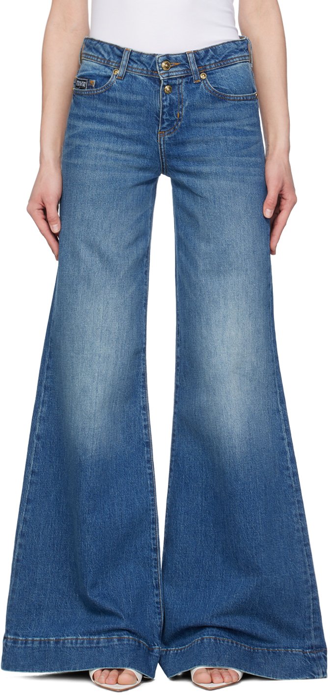 Couture Indigo Flared Jeans