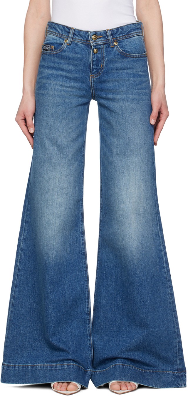 Couture Indigo Flared Jeans