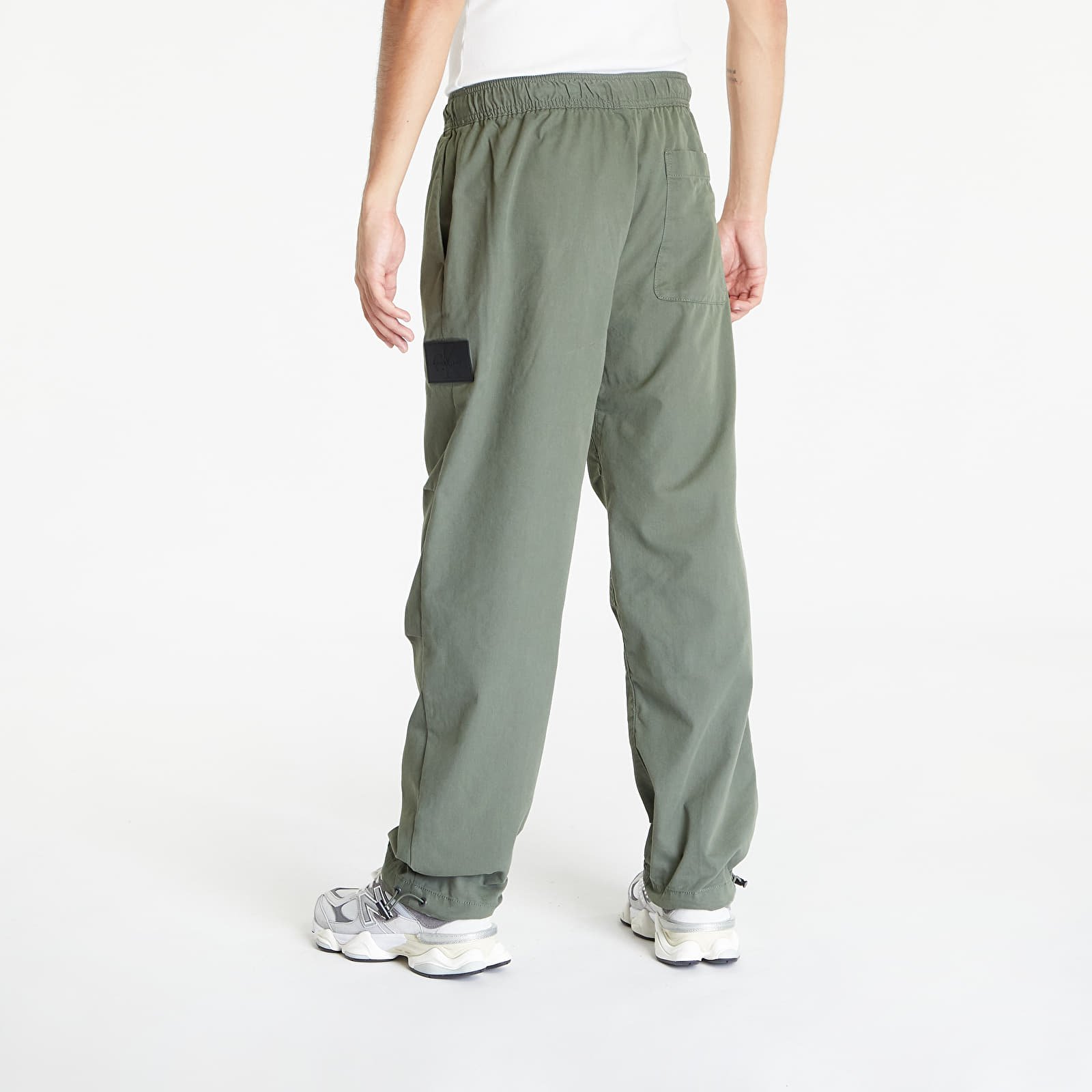 Jeans Topstitch Woven Pant Green