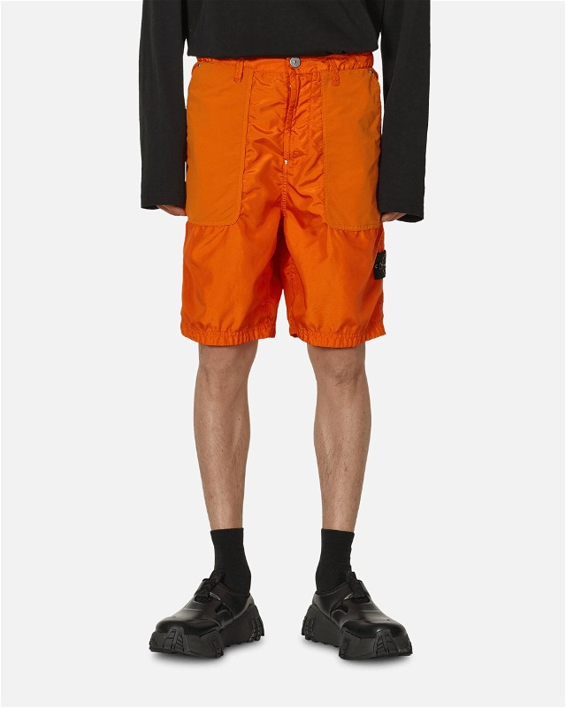Garment Dyed Polyester Shorts