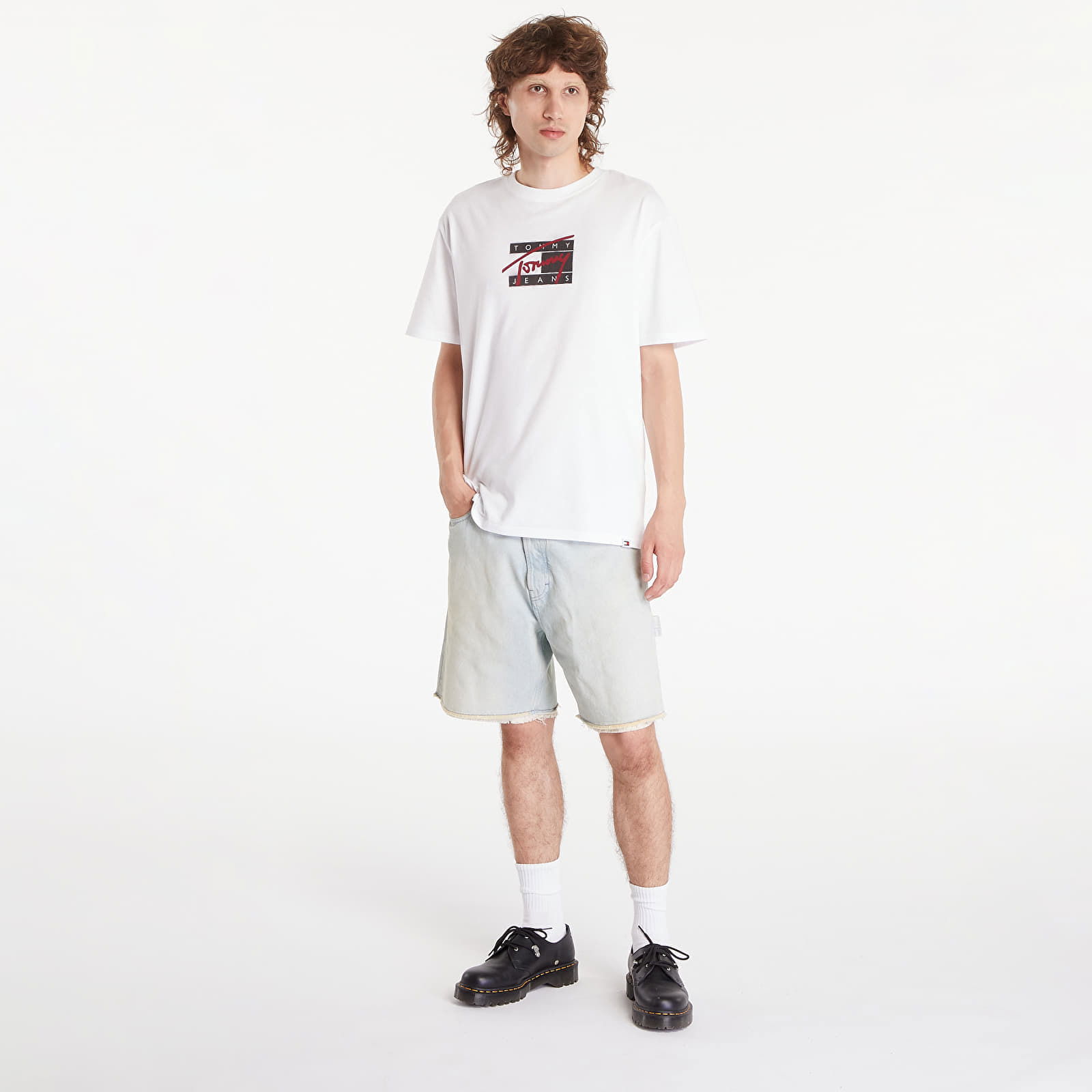 Regular Street Flag Tee White