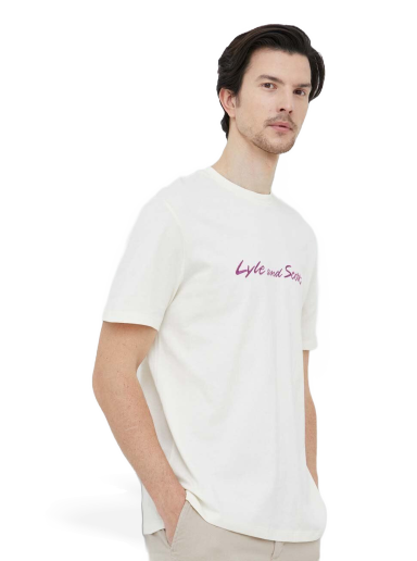 Script Embroidery T-Shirt