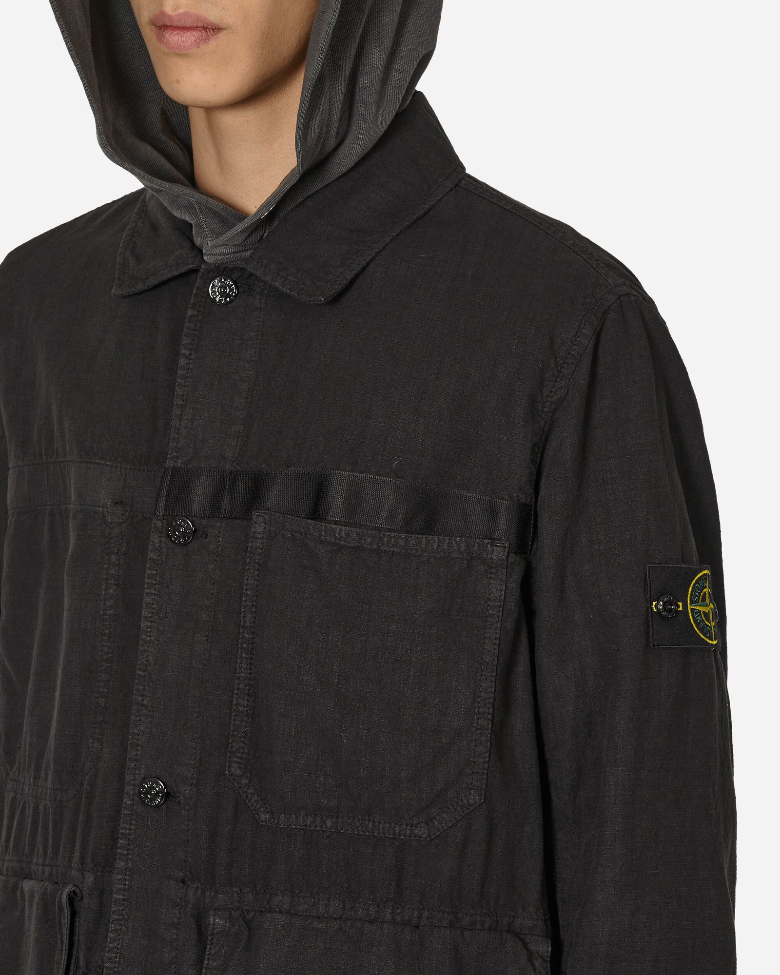 Lino Nylon Tela-TC Field Jacket