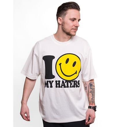 Smiley Haters T-Shirt Cream