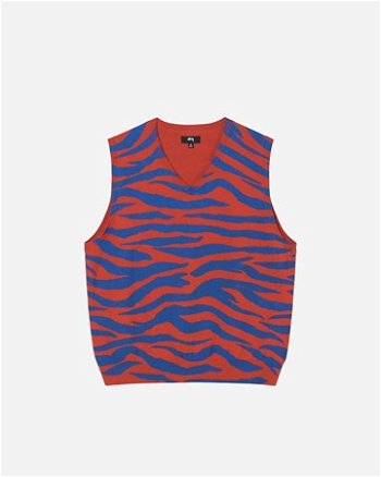 Stüssy Tiger Printed Sweater Vest 117139-0601
