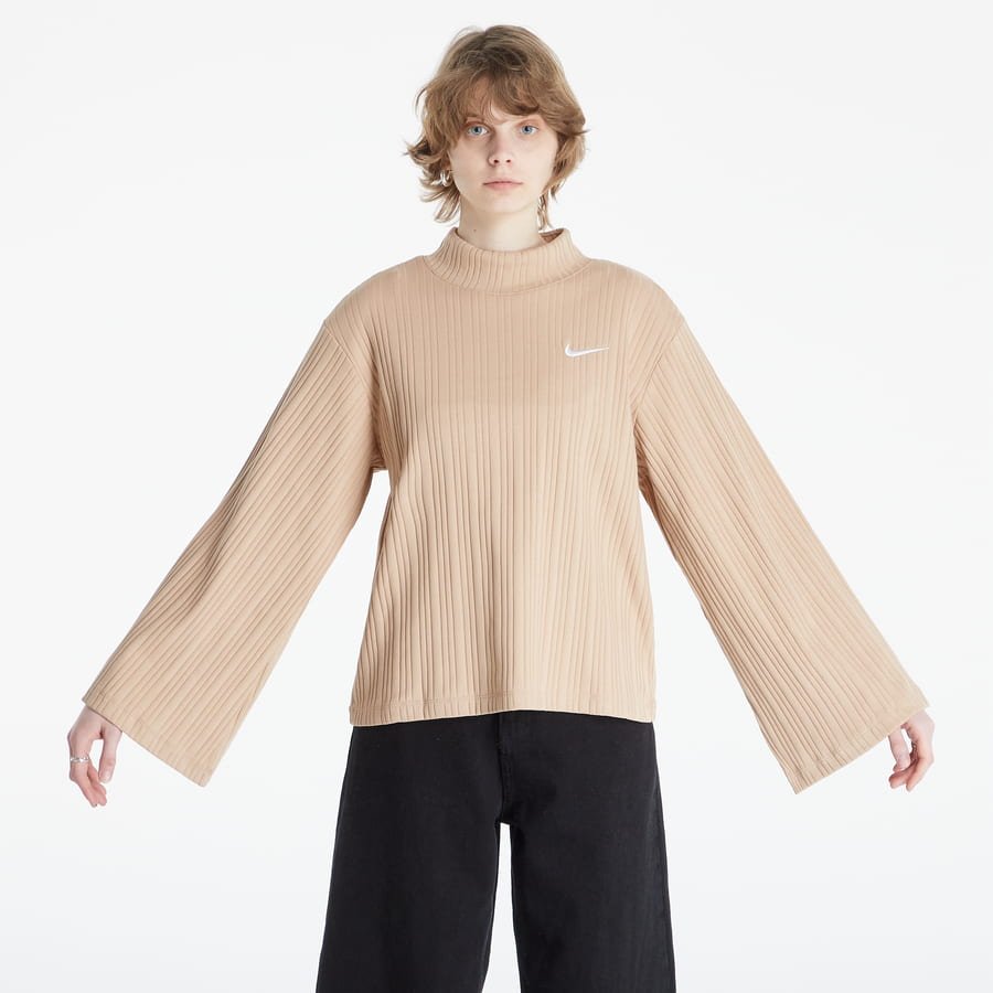 NSW Ribbed Jersey Long Sleeve Top