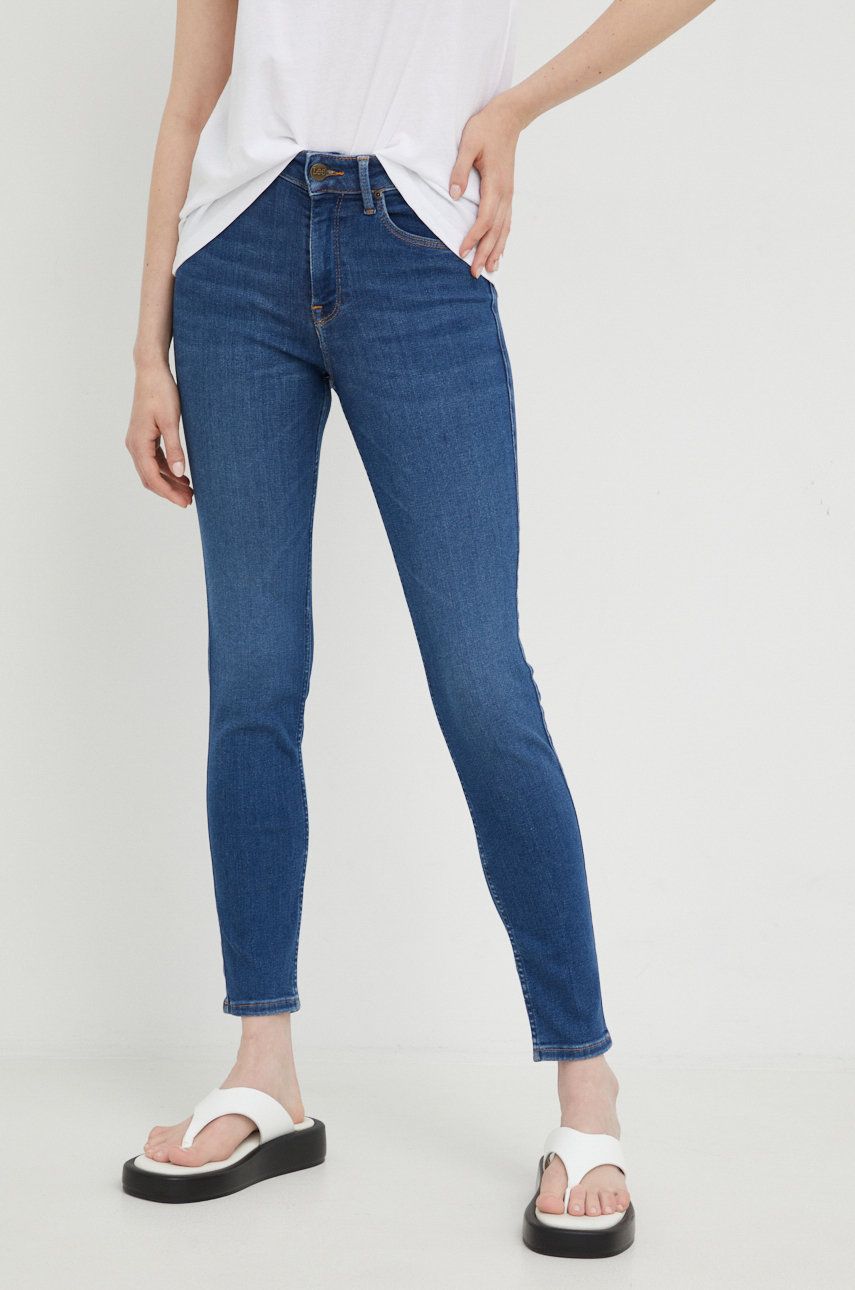 Foreverfit Dark Subtle Worn Jeans