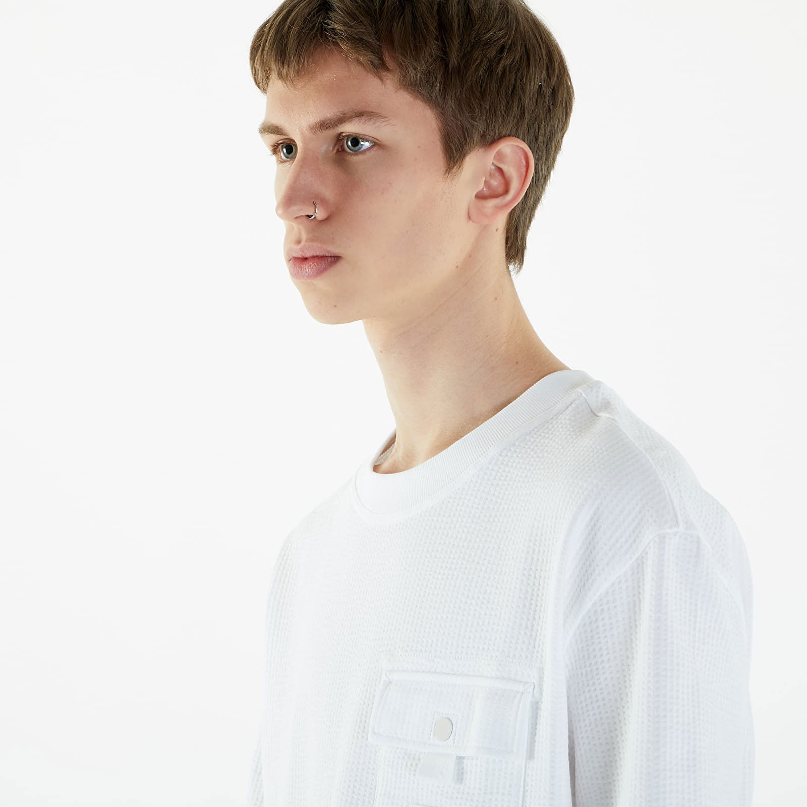 Texture Pocket Short Sleeve T-Shirt