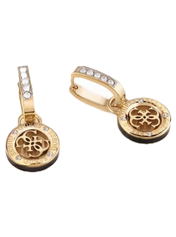GUESS "4G Loop” Earrings JUBE02286JW