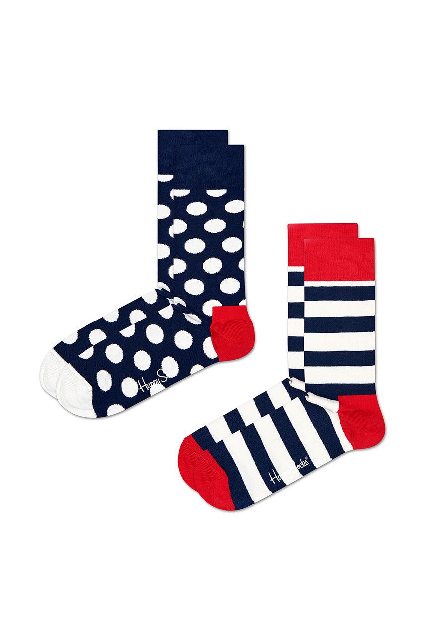 2-Pack Classic Big Dot Crew Socks