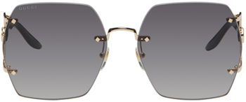 Gucci Gucci Gold Geometric Sunglasses GG1562S