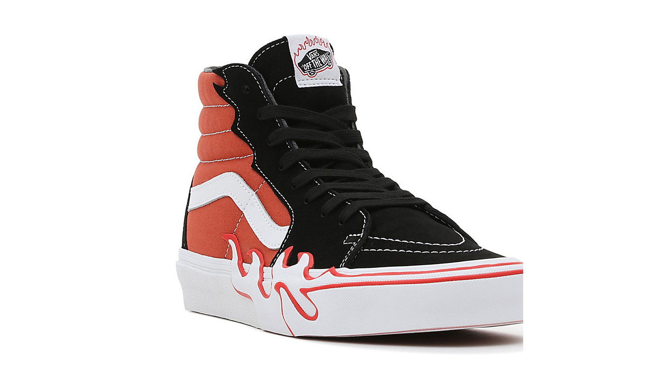 SK8-Hi Flame Burnt Ochre