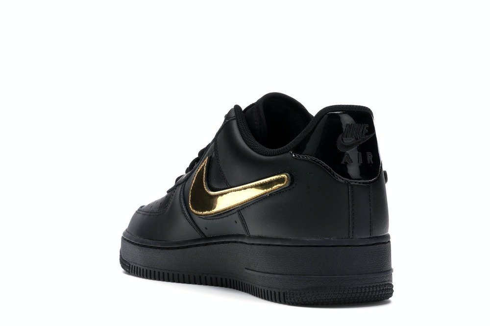 Nike Air Force 1 Low '07 LV8 'Removable Swoosh ‑ Black Gold' CT2252‑001 -  CT2252-001 - Novelship