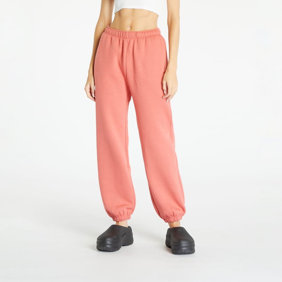 Elastic Cuff Pants Dark Pink