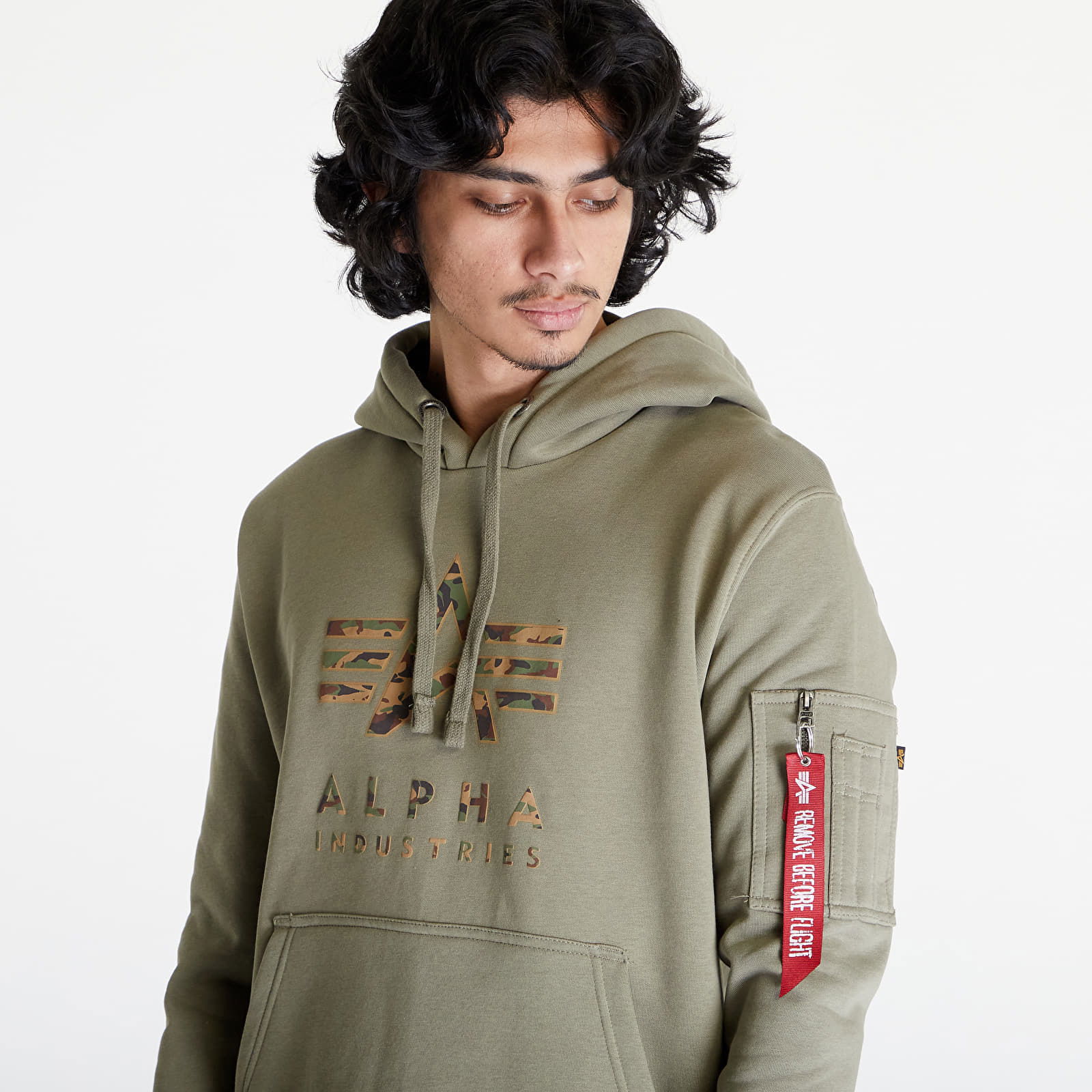 Camo TPU Hoody Olive