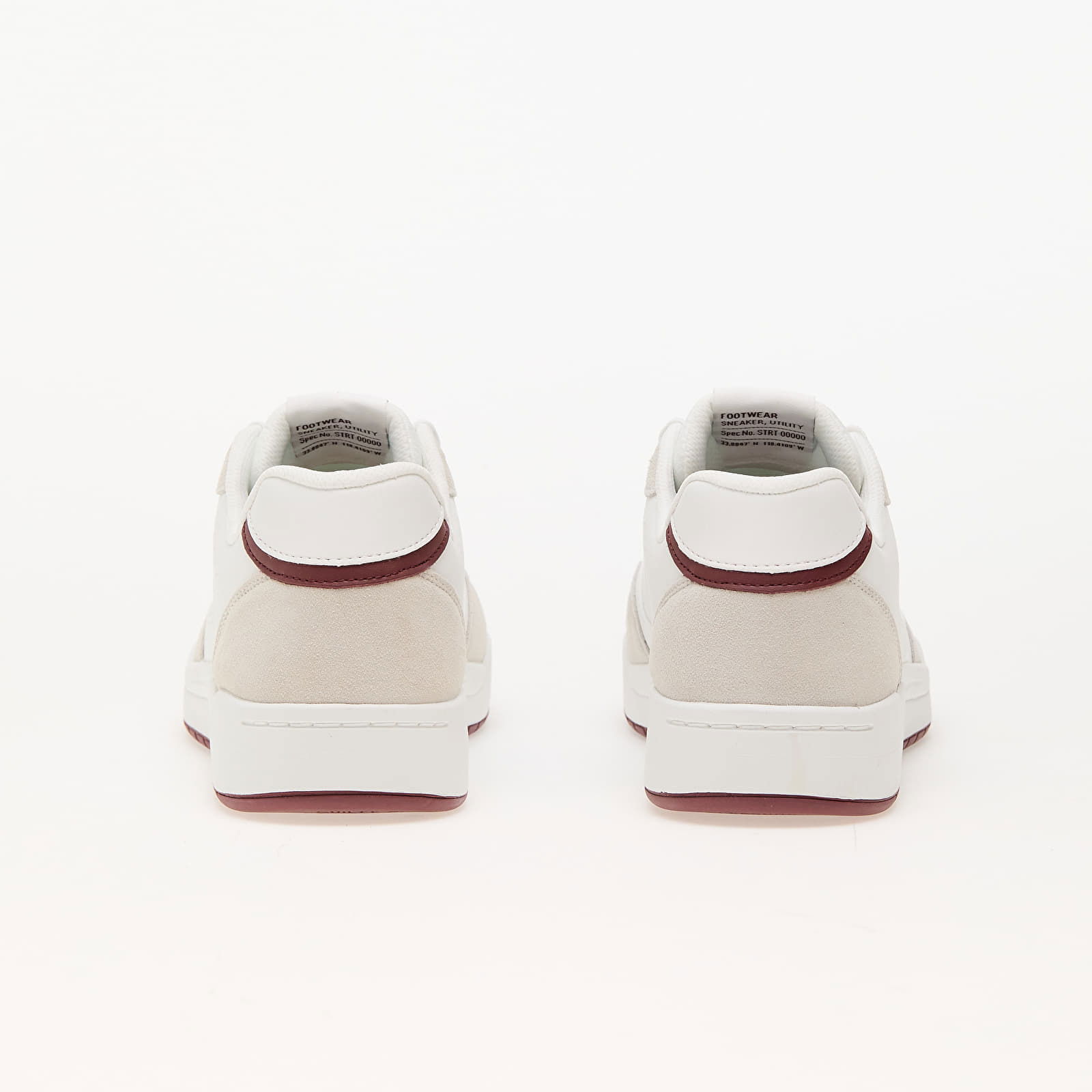 Koopa - Volley Low Lifestyle White/ Burgundy