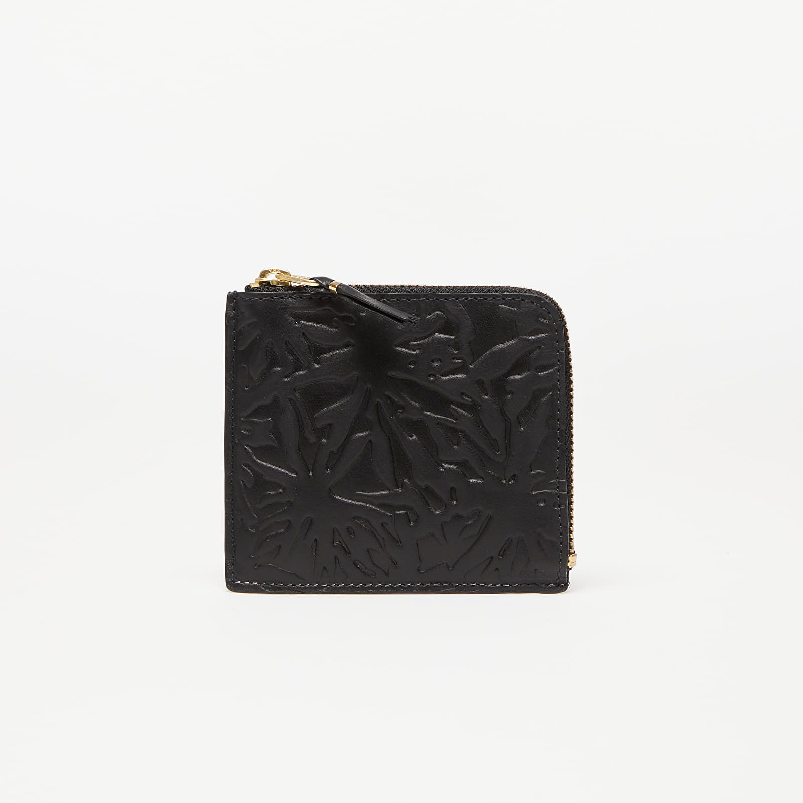 Embossed Forest Wallet Black