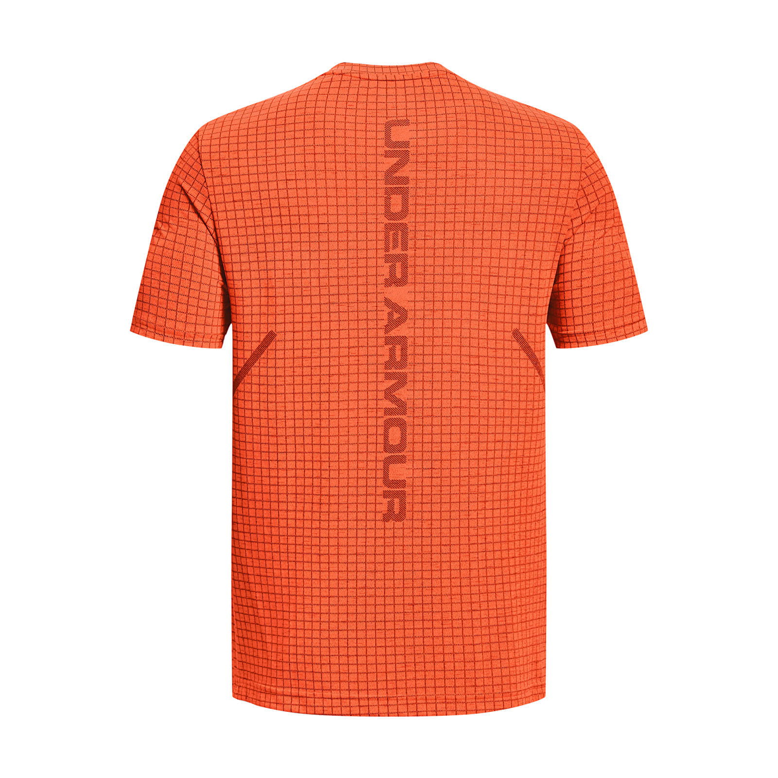 Seamless Grid Ss Orange