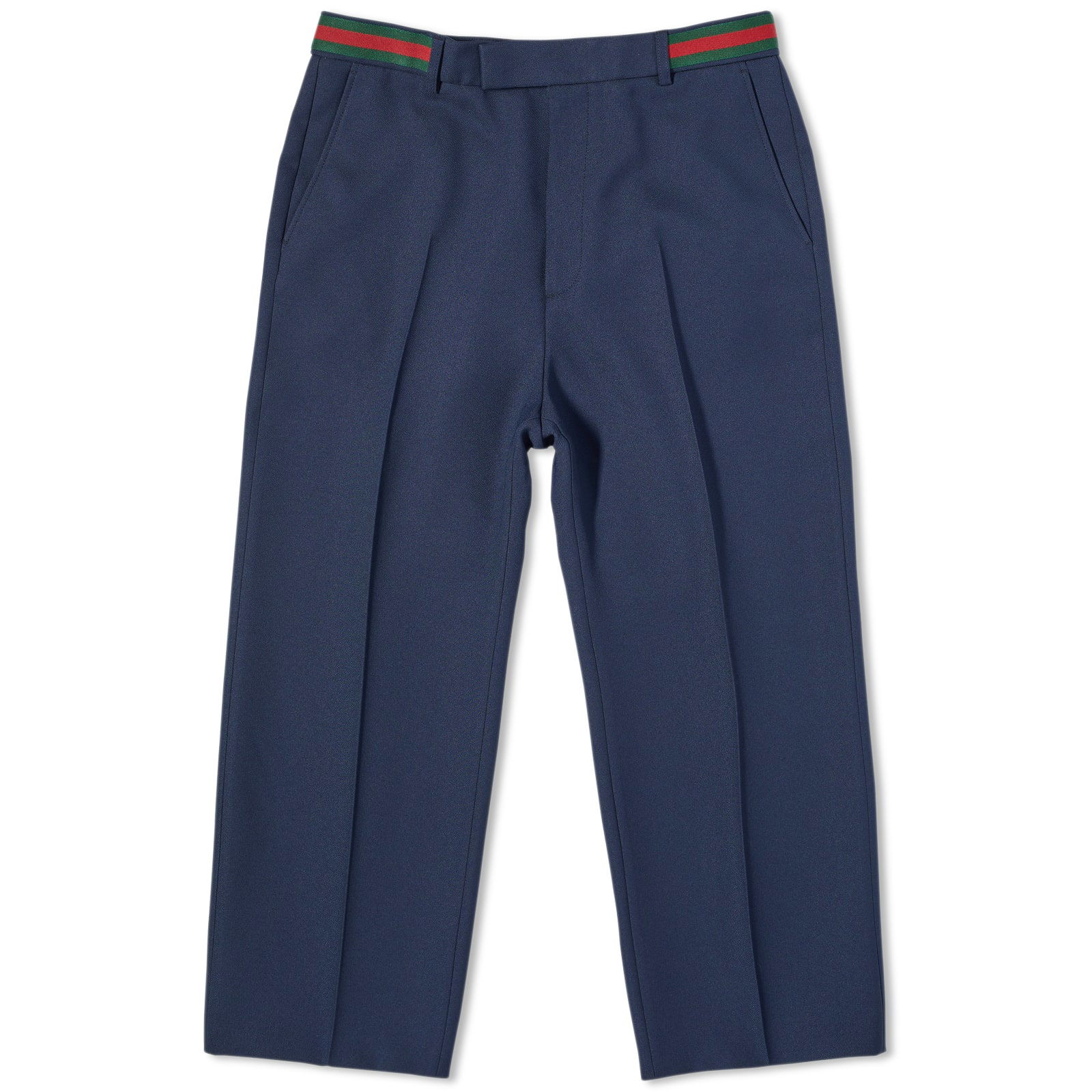 Tape Waistband Trouser Dark Navy