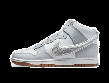 Nike Dunk High University Chenille Swoosh "Light Smoke Grey" DR8805-003