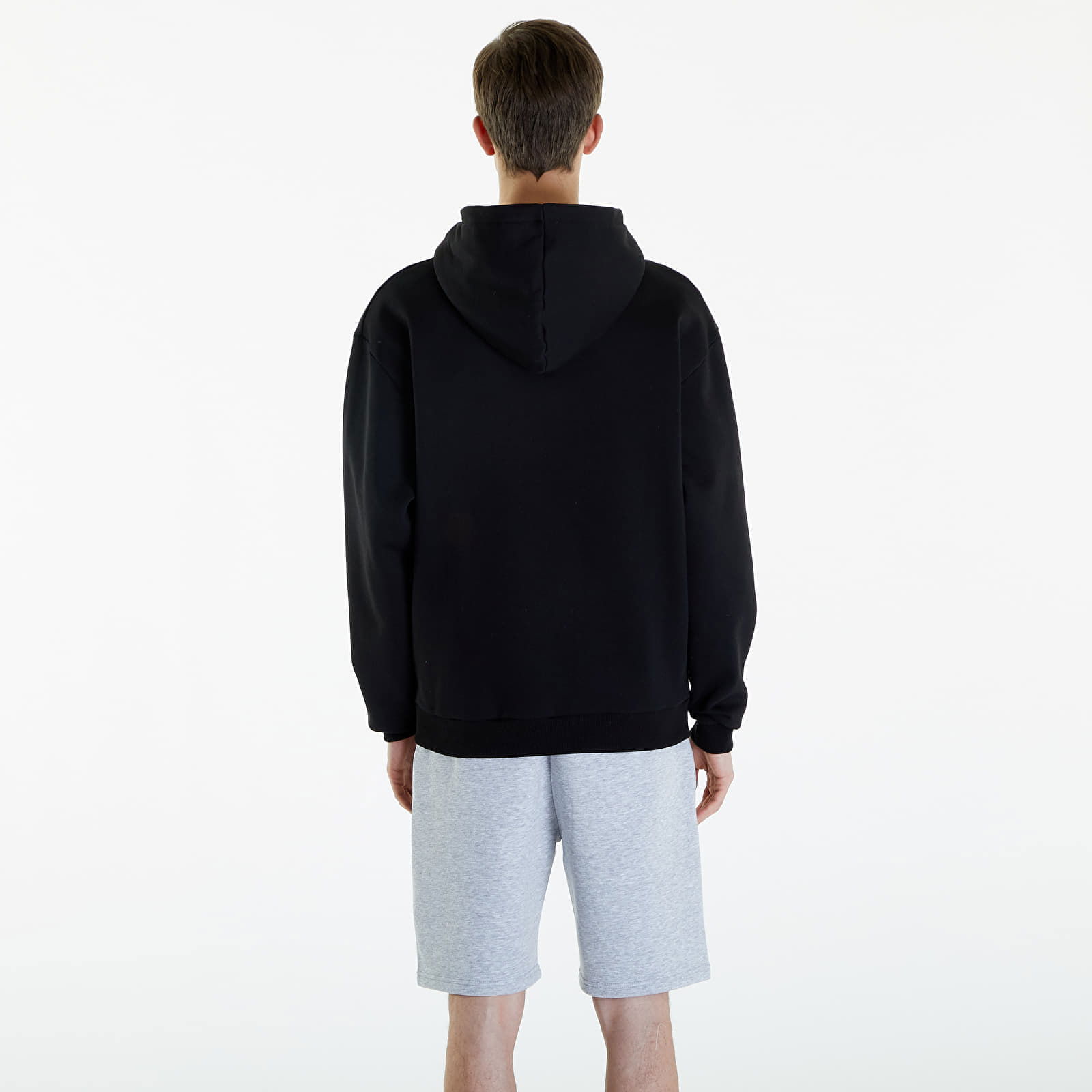 Chest Signature Essential Zip Hoodie Black