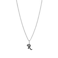 R Pendant Necklace