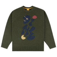 Letterman Knit Sweater