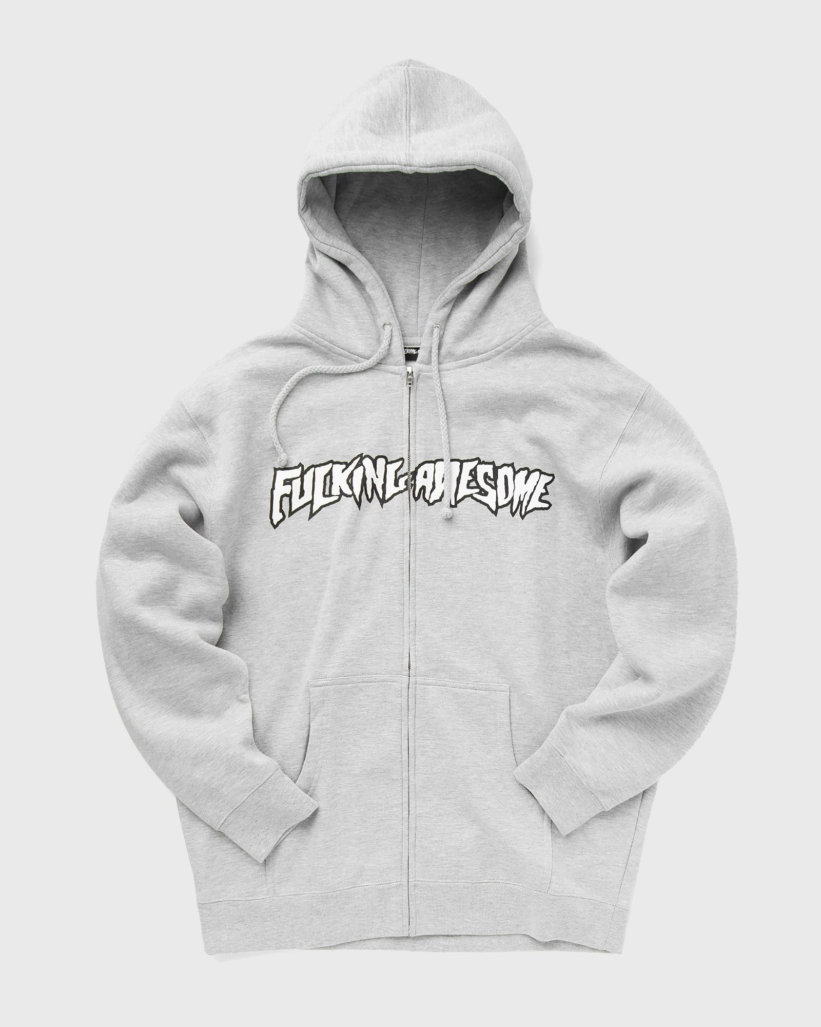 Stamp Logo Zip Hoodie