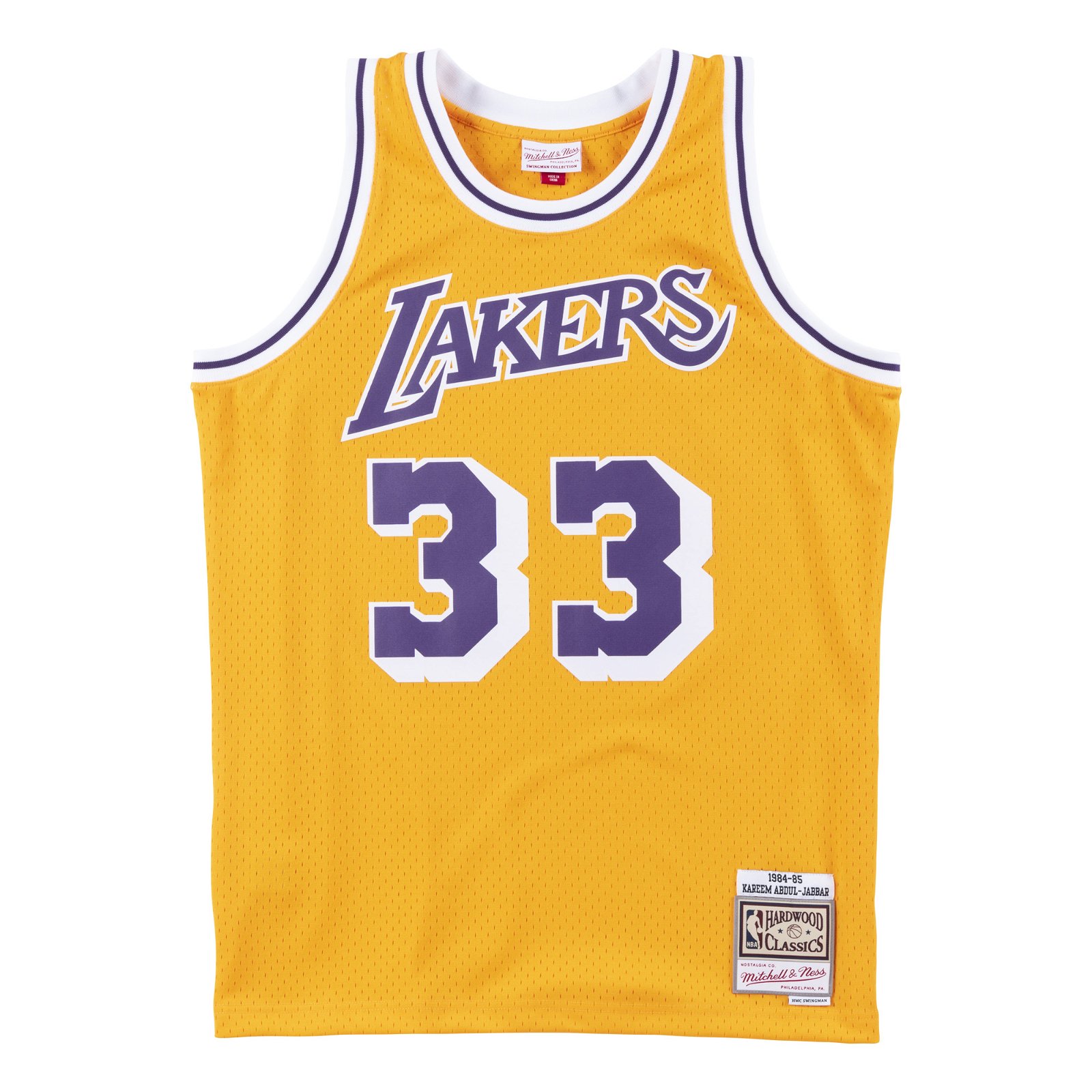 NBA Swingman Jersey Los Angeles Lakers Kareem Abdul Jabbar