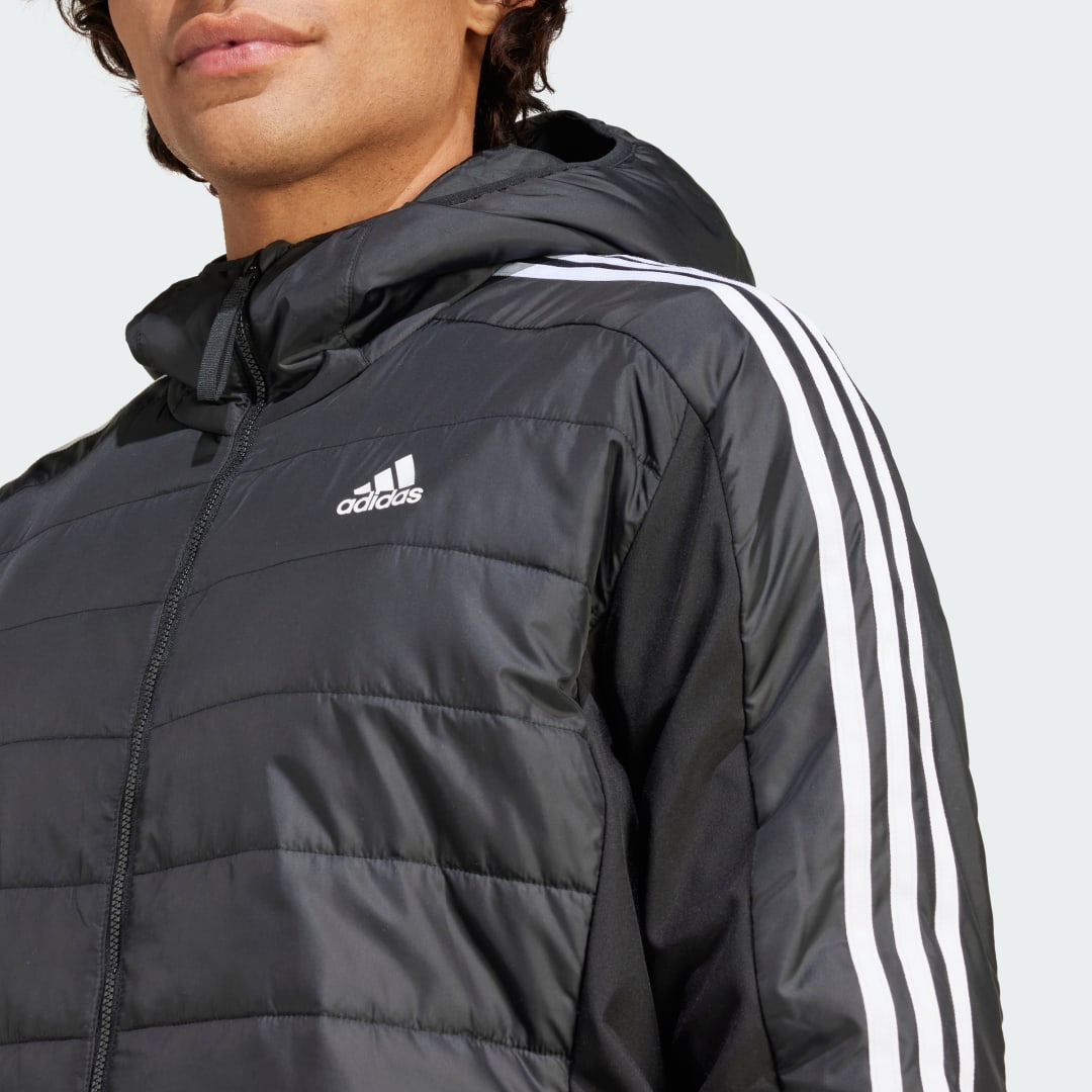 Sportswear Bunda Essentials 3-Stripes Insulated Hooded Hybrid