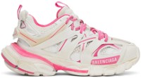 Track Sneaker "White Fluo Pink"
