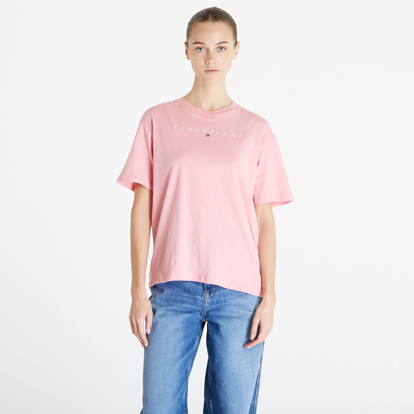 Relaxed New Linear Short Sleeve Tee