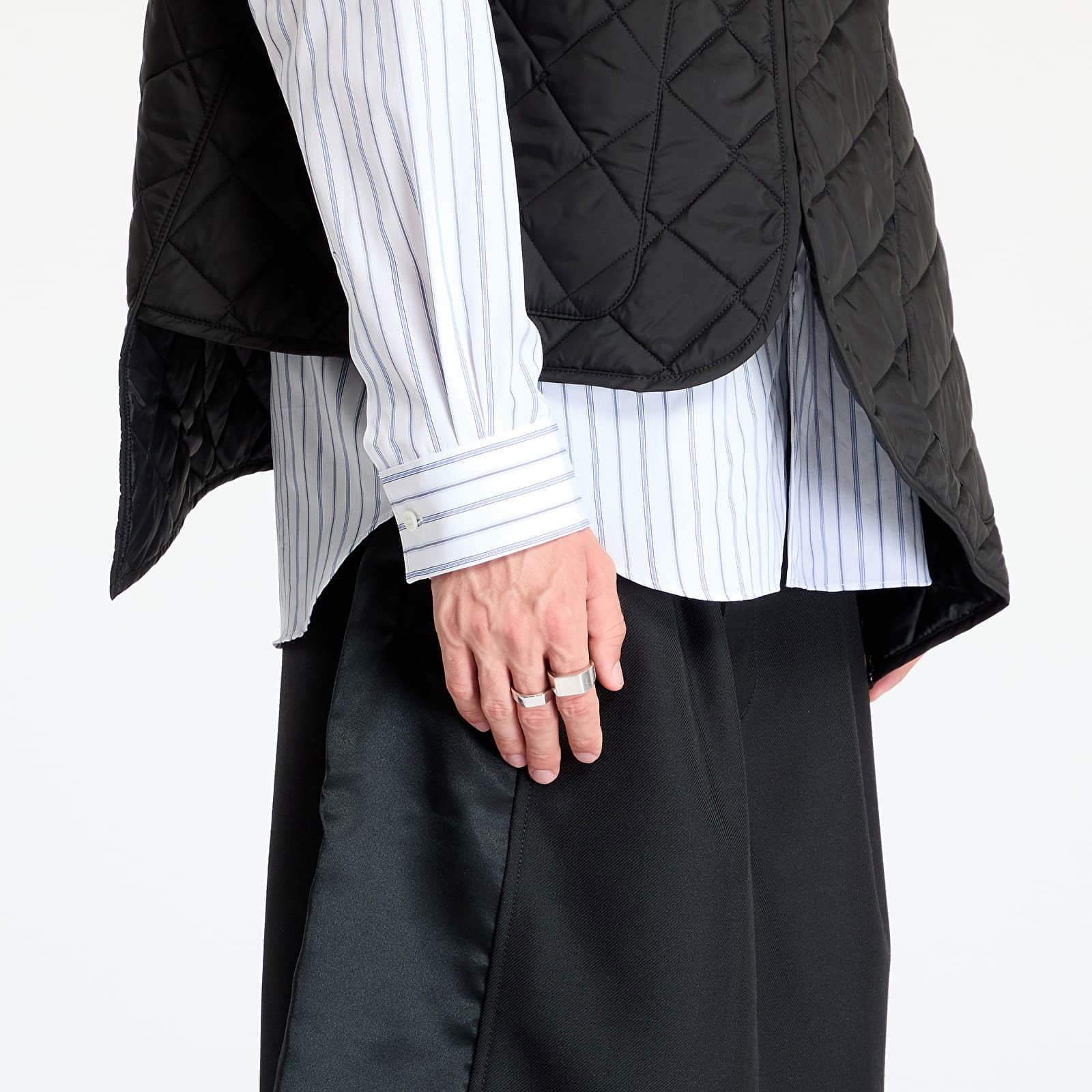 SHIRT x Lavenham Wowen Vest Black