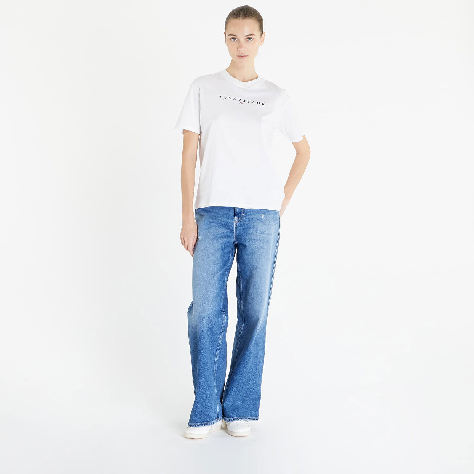 Relaxed New Linear Short Sleeve Tee