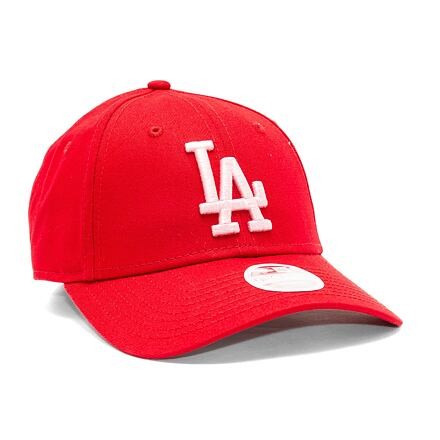 9FORTY Womens MLB League Essential Los Angeles Dodgers Scarlet / Wild Rose One Size