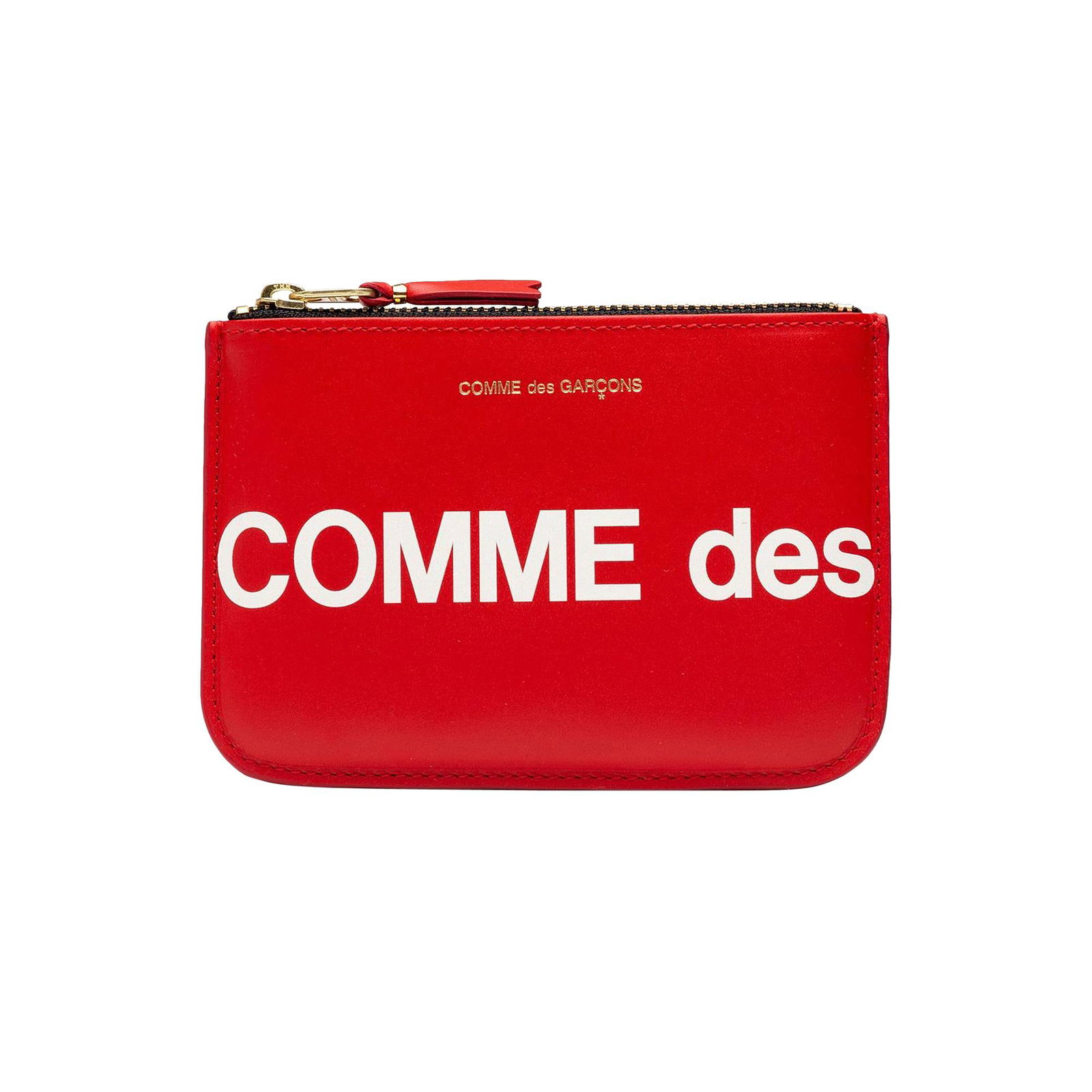 comme des garcons huge logo wallet-