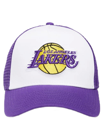 New Era Los Angeles Lakers Team Colour A-Frame Trucker Cap 60348857