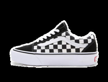 Vans UA Old Skool Platform VN0A3B3UHRK1_(CHECKERBOARD) BLK/TR WHT