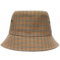 Micro Check Bucket Hat
