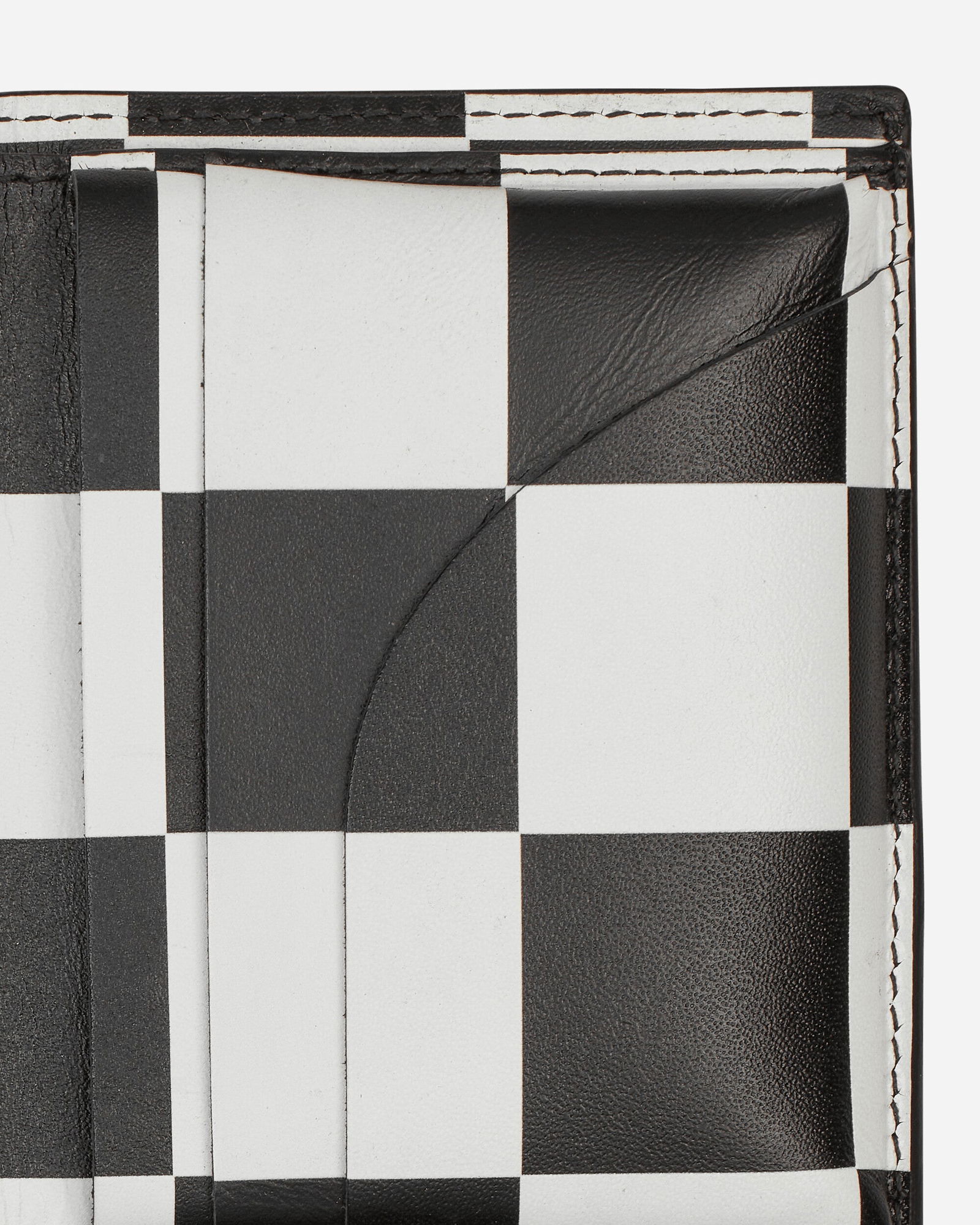 Classic Print Leather Wallet