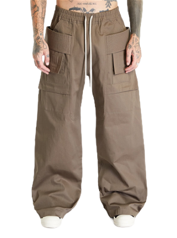 Rick Owens Creatch Cargo Drawstring Pants DU02C5394 TW 34