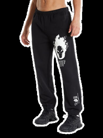 HUF Marvel Ghost Rider x Fleece Pant pt00261-black