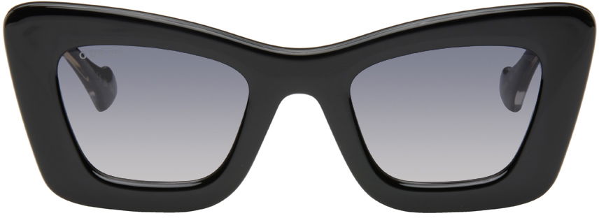 Black Cat-Eye Sunglasses