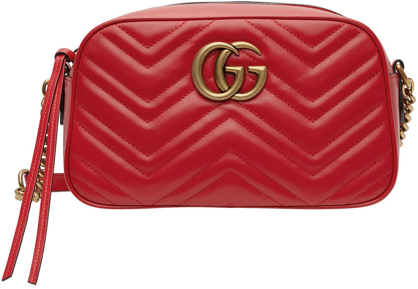 Red Small GG Marmont