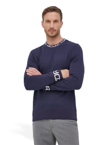 Michael Kors Logo Tape Cotton Blend Sweater CF150595MF