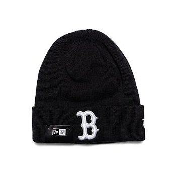 New Era MLB League Essential Cuff Beanie Boston Red Sox Black / White One Size (56-59 cm) 60364357