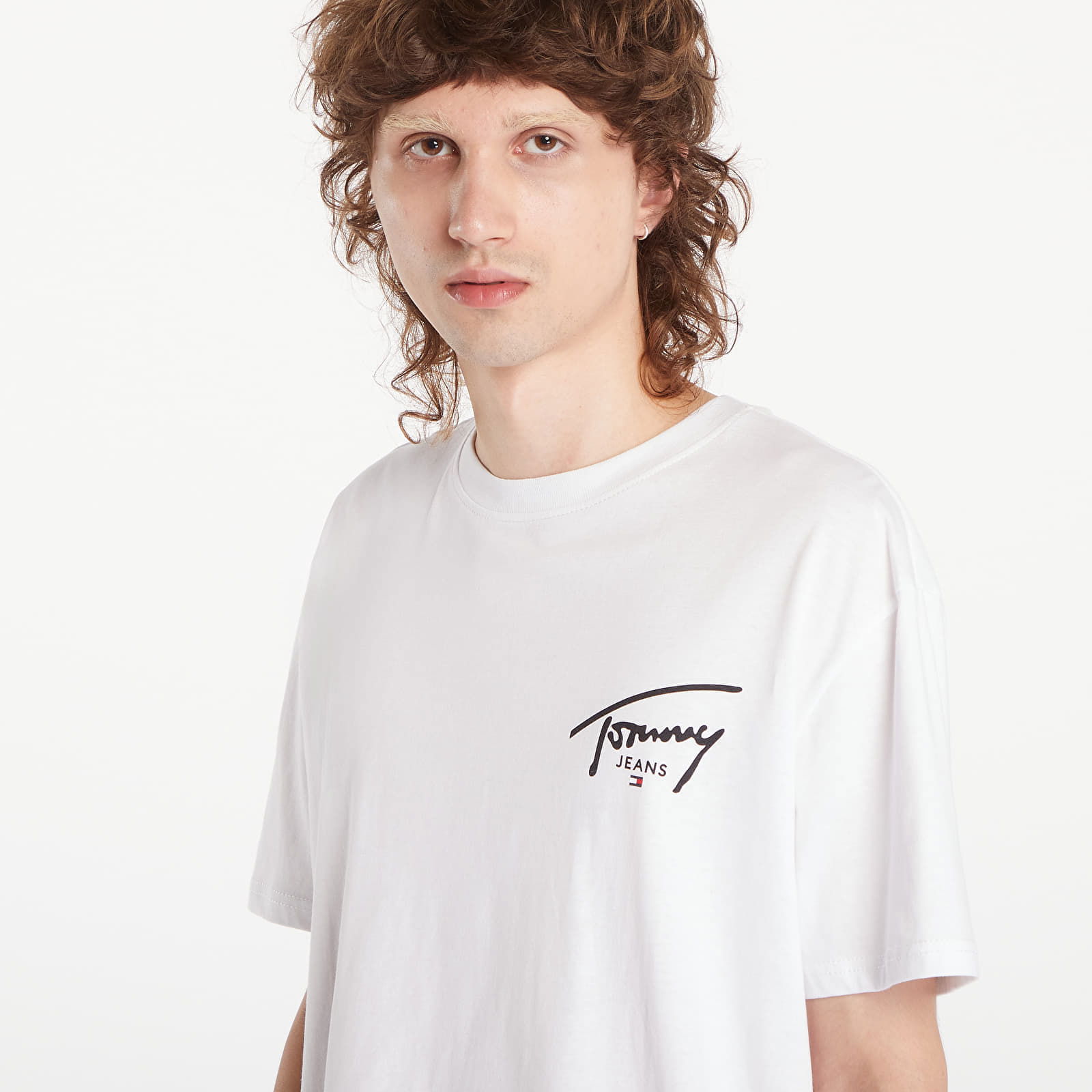 Regular Signature Print Tee White