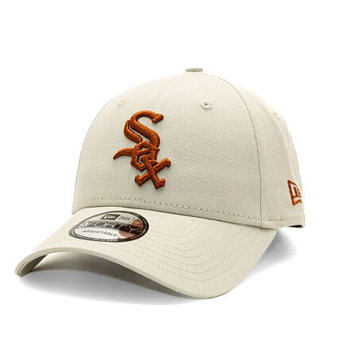 New Era 9FORTY MLB League Essential Chicago White Sox Stone / Caramel Brown 60435206